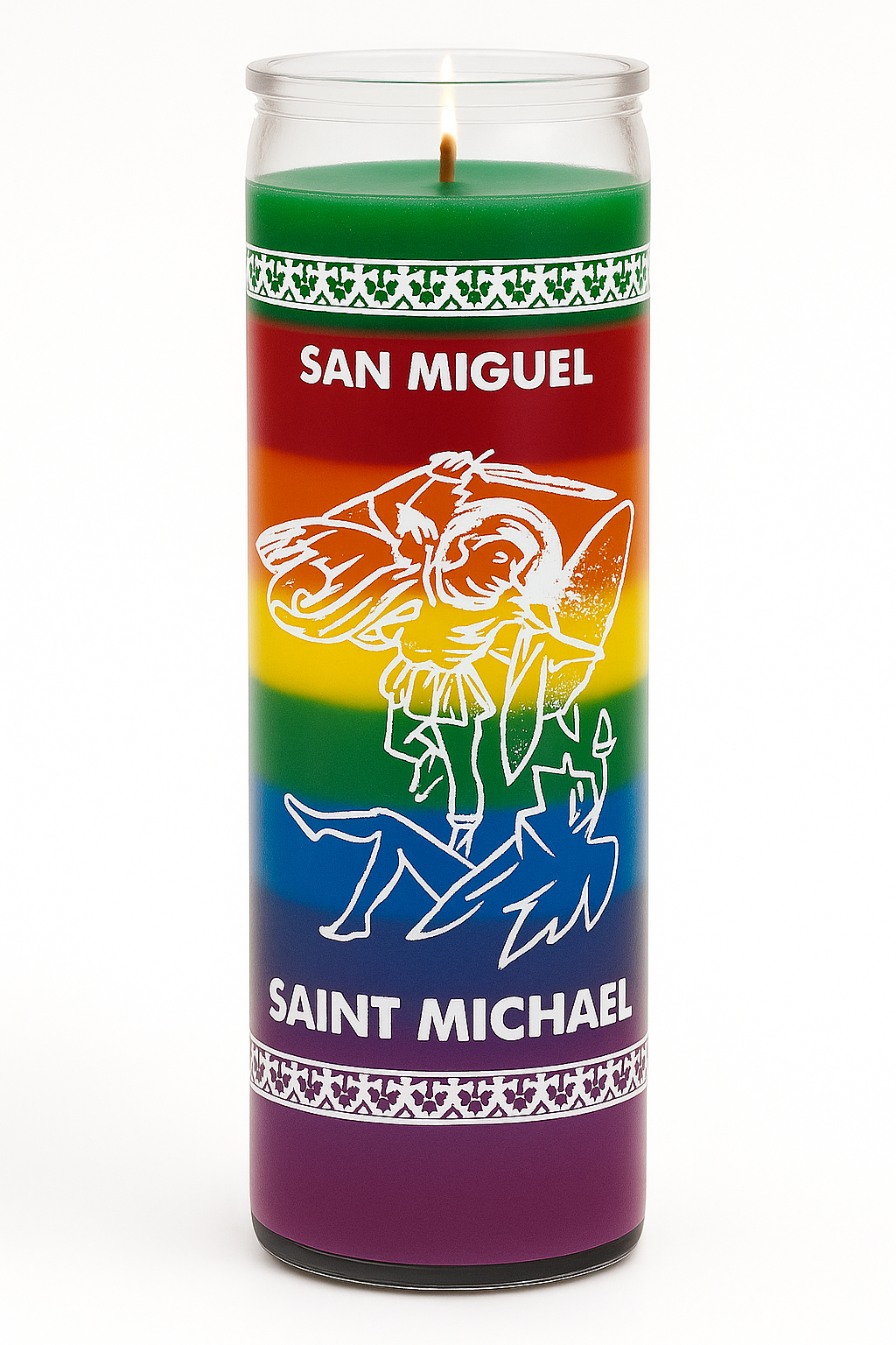 Saint Michael Candle (7 Colour)