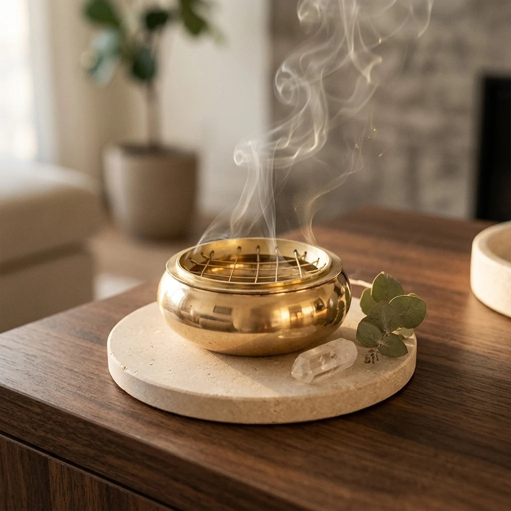 Incense burner — Lifestyle Cleansing Ritual | Generated by Modelize