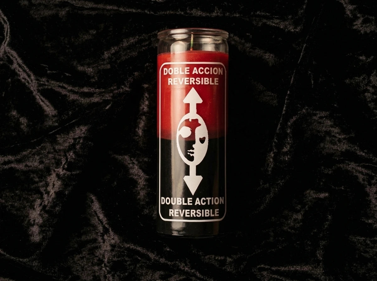 Reversible Candle - Red Top — Generated | Generated by Modelize