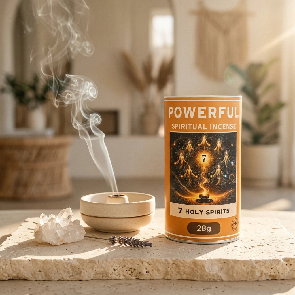 Incense powder canister — Cleansing Ritual Lifestyle | Generated by Modelize