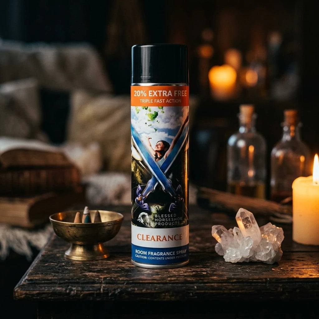 Aerosol room fragrance spray — Mystical Home Altar Lifestyle | Generated by Modelize