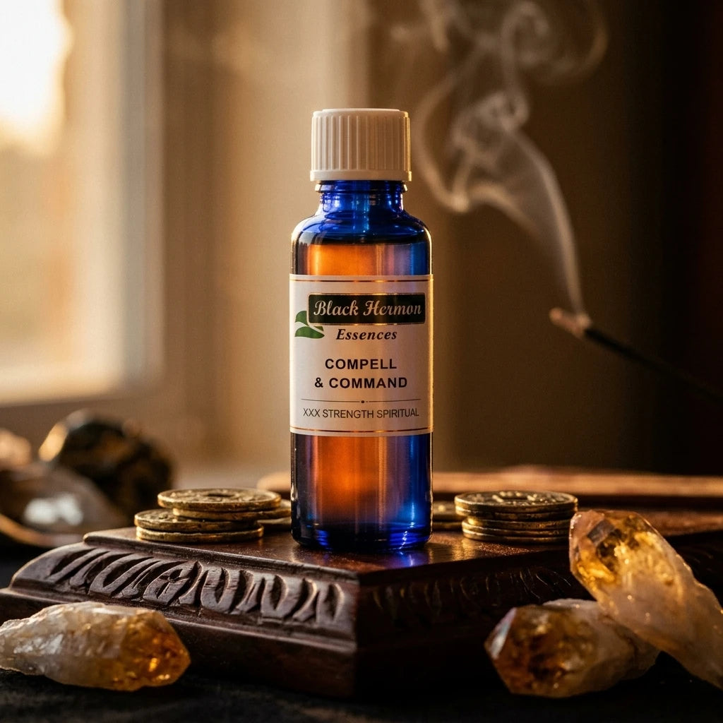 Spiritual oil bottle — Spiritual Abundance Ritual | Generated by Modelize