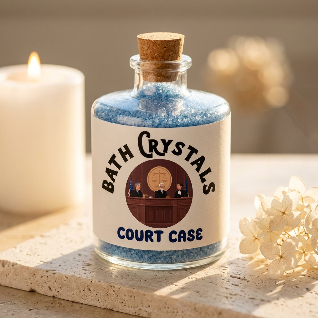 Bath Salt Crystals — Apothecary Lifestyle Scene | Generated by Modelize