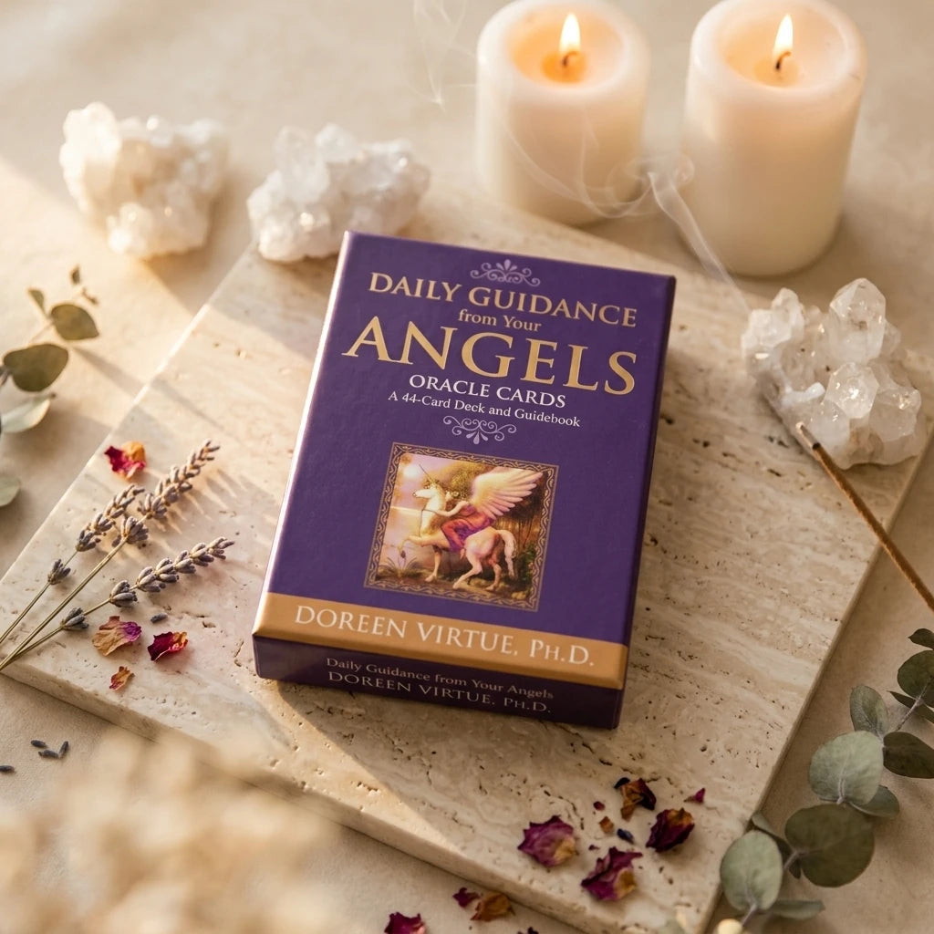 Oracle card deck box — Sacred Altar Lifestyle | Generated by Modelize