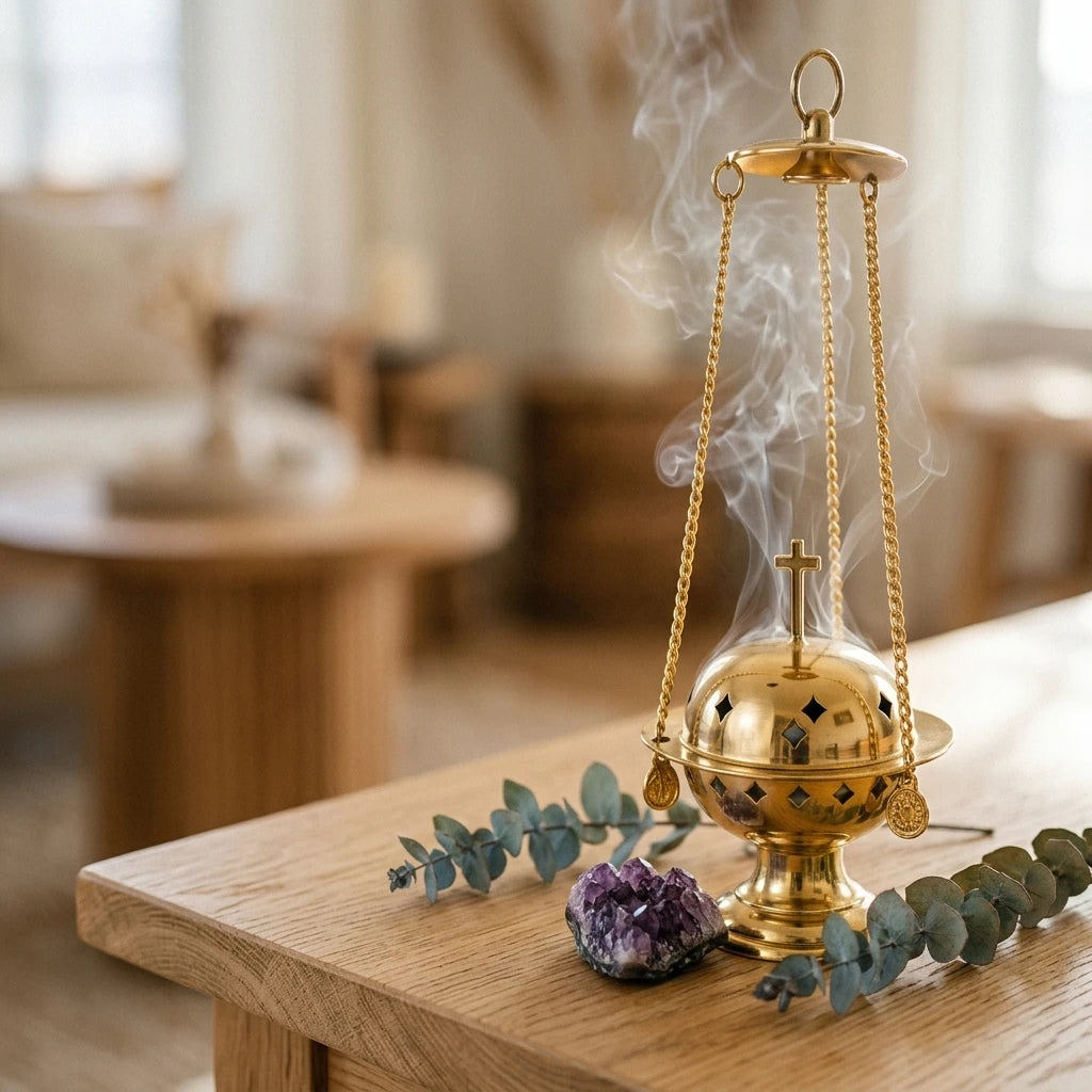 Hanging Incense Burner — Spiritual Cleansing Lifestyle | Generated by Modelize