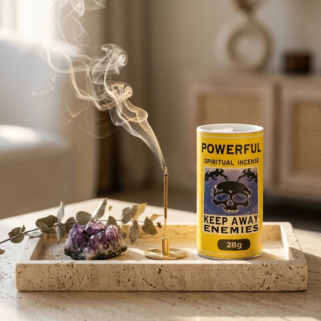 Spiritual incense canister — Morning Ritual Lifestyle | Generated by Modelize