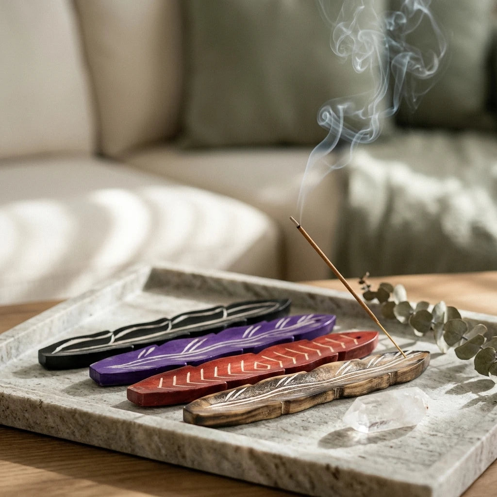 Incense stick holder — Cleansing Ritual Lifestyle | Generated by Modelize