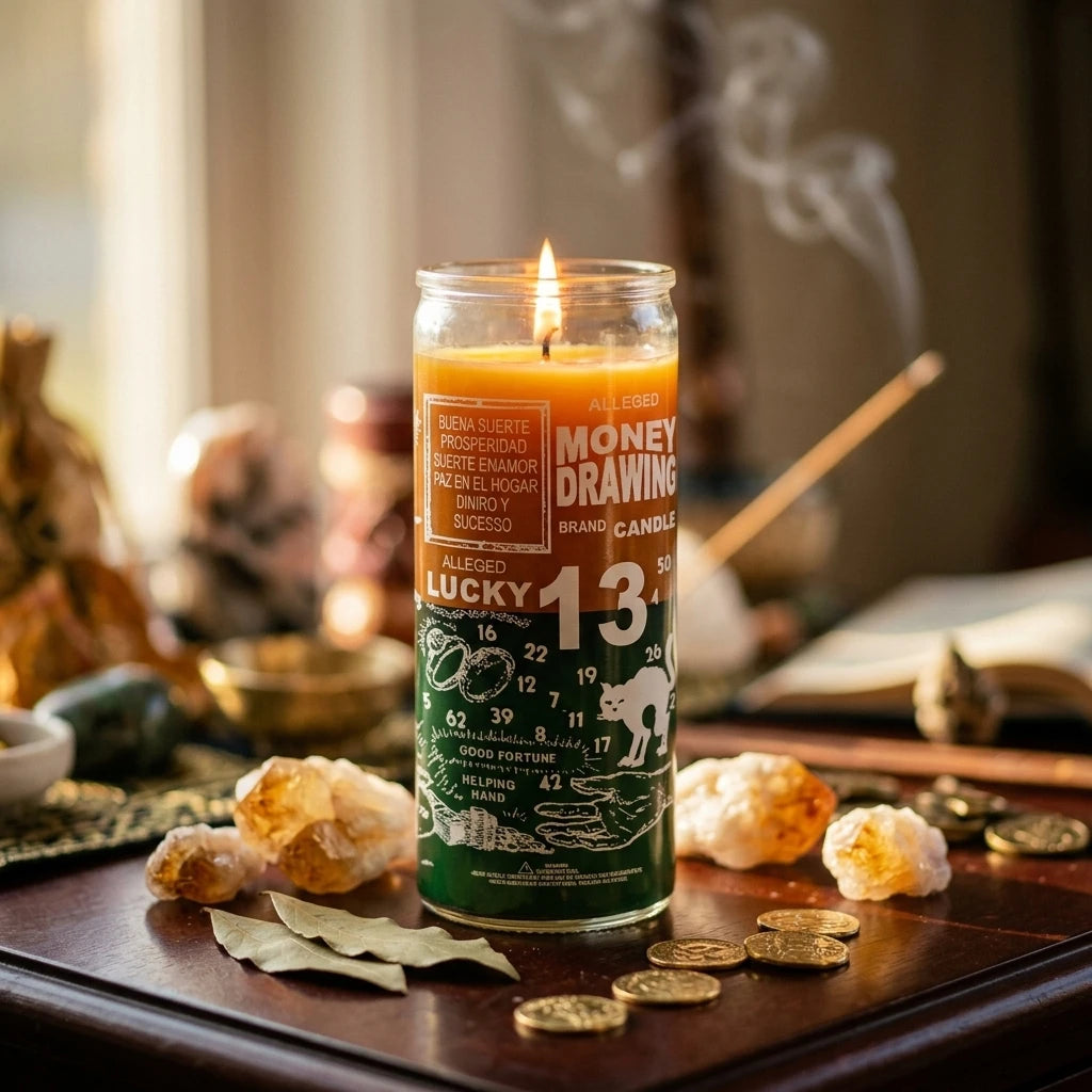Ritual glass jar candle — Spiritual Altar Lifestyle | Generated by Modelize