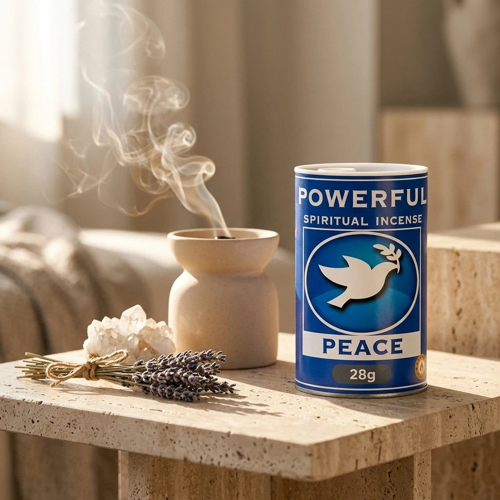 Spiritual incense canister — Cleansing Ritual Lifestyle | Generated by Modelize