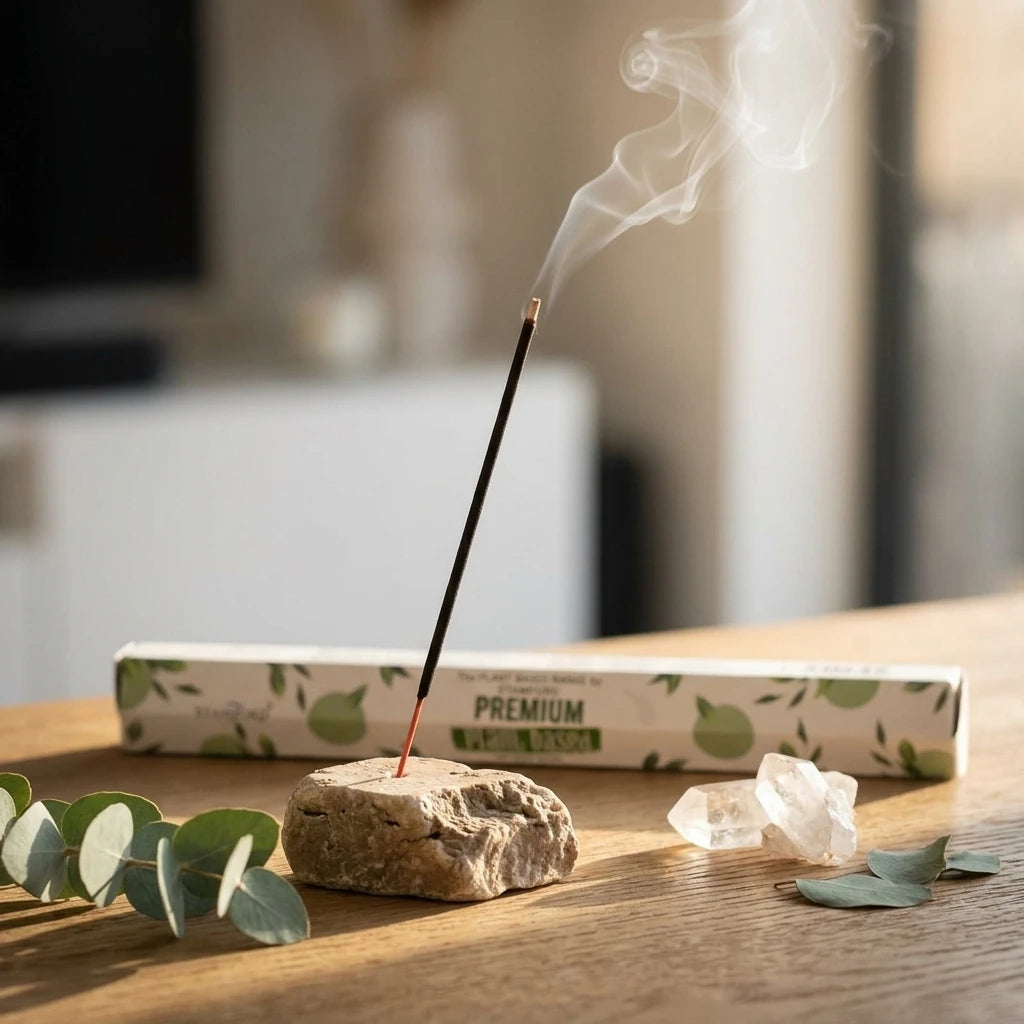 Incense sticks and packaging — Spiritual Cleansing Ritual | Generated by Modelize