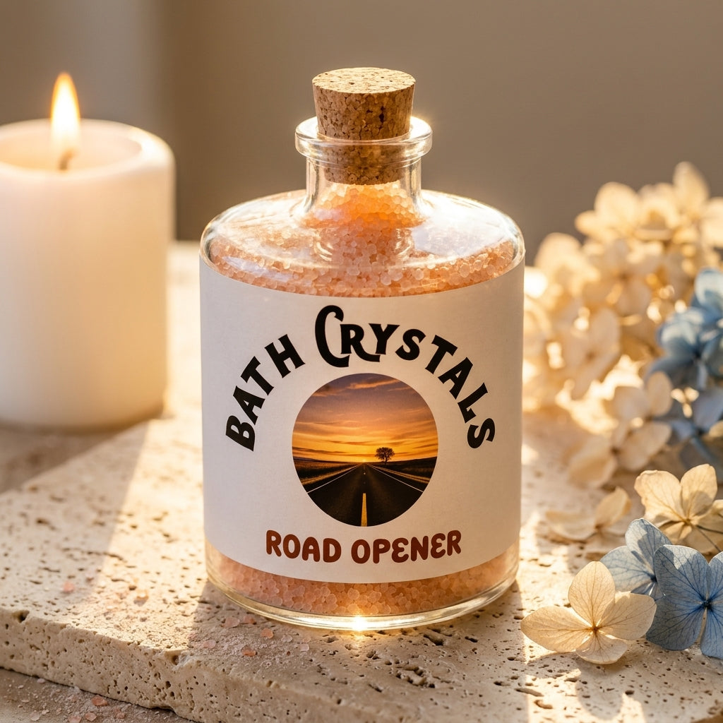 Apothecary bath salts — Apothecary Lifestyle Scene | Generated by Modelize