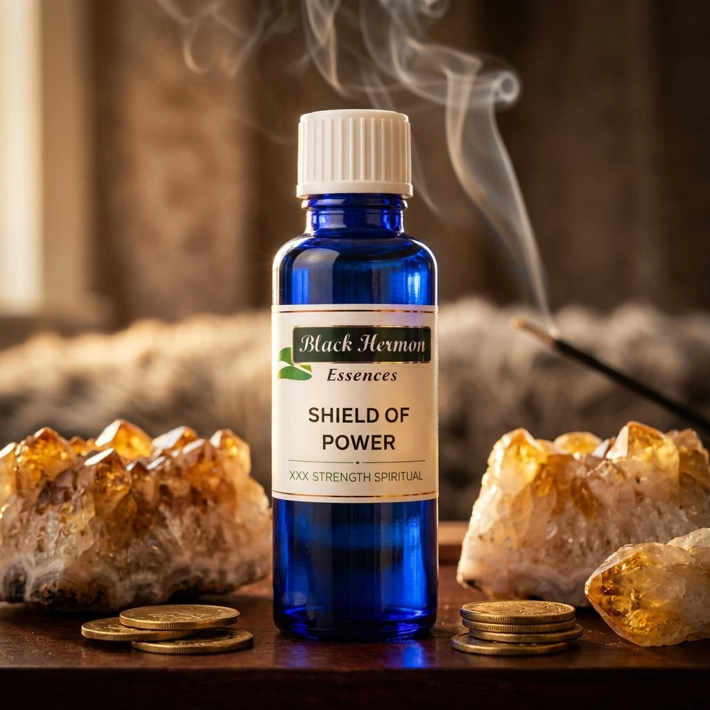 Essential oil / Spiritual oil bottle — Spiritual Abundance Ritual | Generated by Modelize