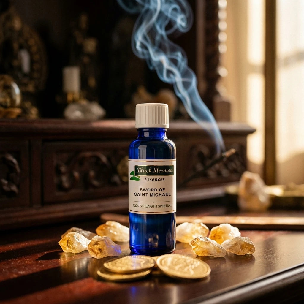 Spiritual oil bottle — Spiritual Abundance Ritual | Generated by Modelize