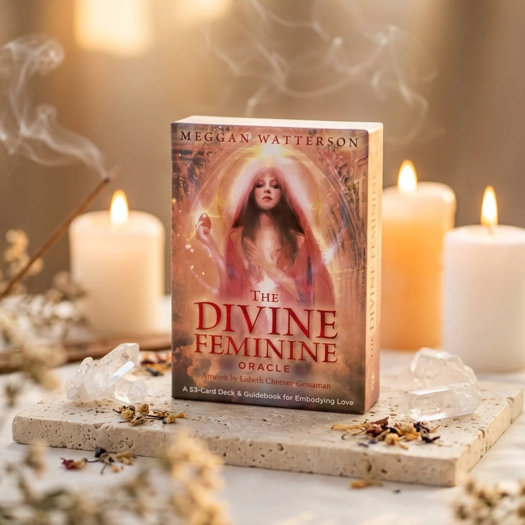Oracle card deck box — Sacred Altar Lifestyle | Generated by Modelize
