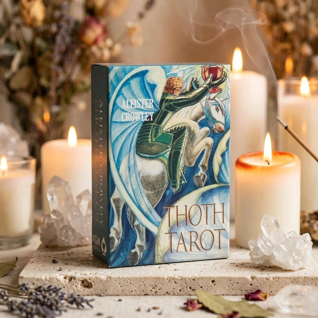 Tarot card deck box — Sacred Altar Lifestyle | Generated by Modelize
