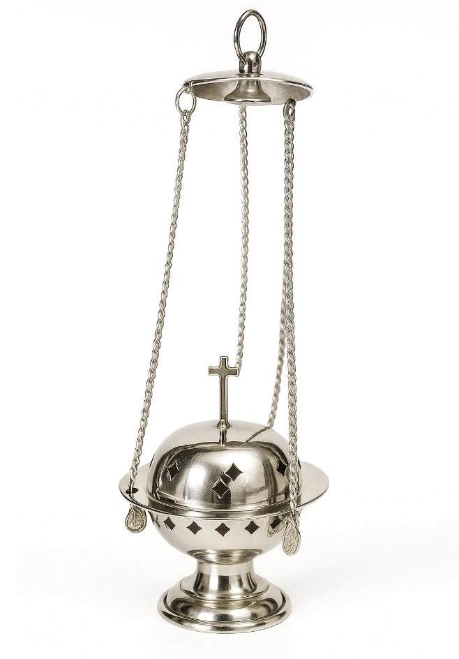Double Chain Hanging Incense Burner