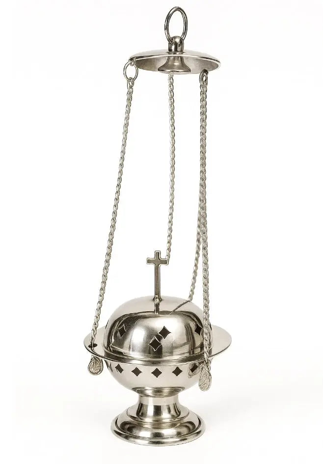 Double Chain Hanging Incense Burner Powerfulhand.com