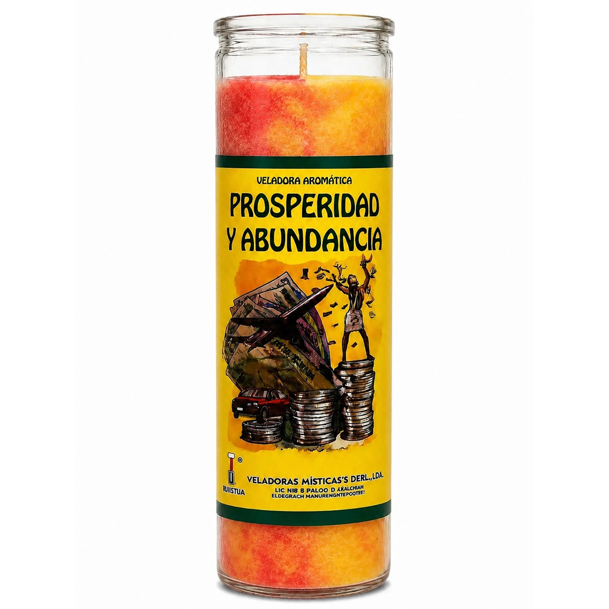 Prosperity Dressed Candle Powerfulhand.com