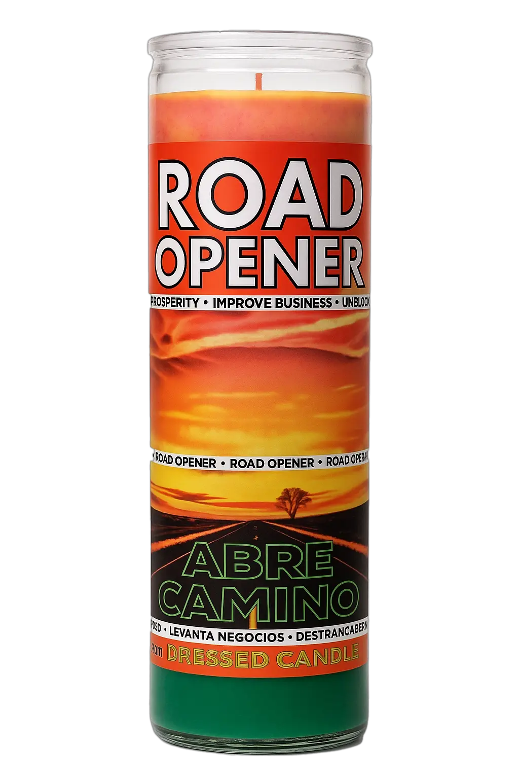Road Opener Crusader Candle Powerfulhand.com