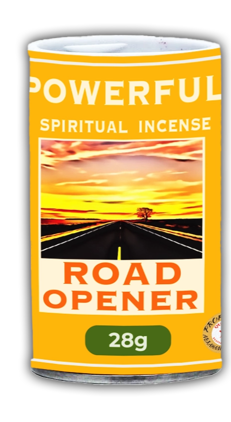 Pó de incenso para abridor de estrada