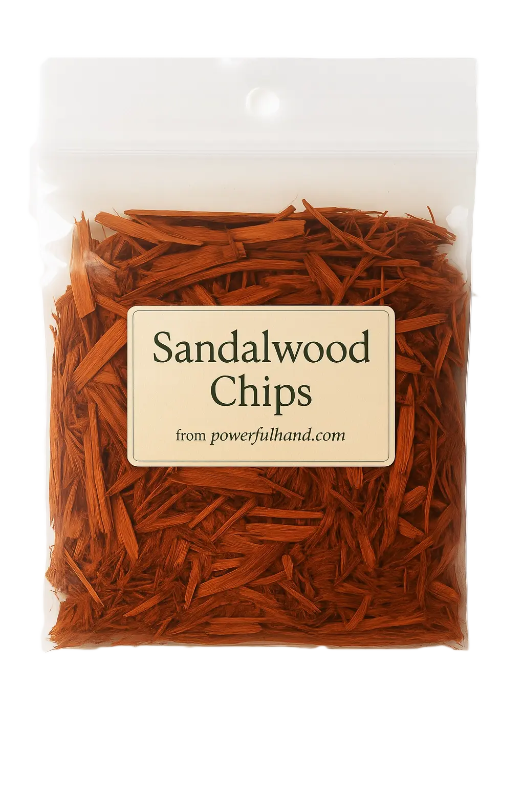 Sandalwood Incense Chippings Powerfulhand.com