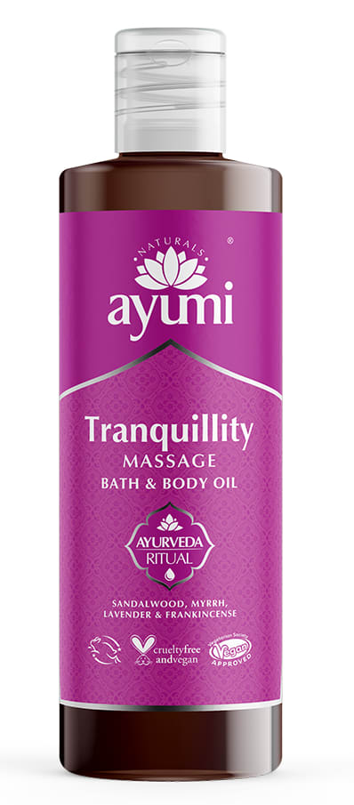 Ayumi Tranquility Massagem, Óleo Corporal e de Banho