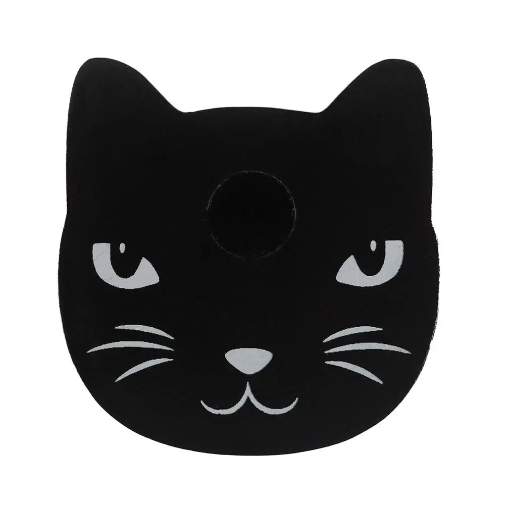 Black Cat Spell Candle Holder Powerfulhand.com