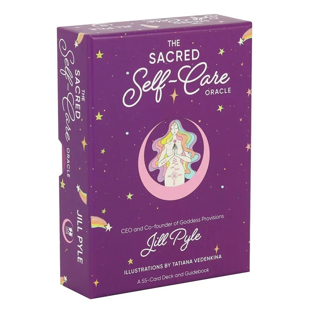 The Sacred Self-Care Oracle Cards Powerfulhand.com