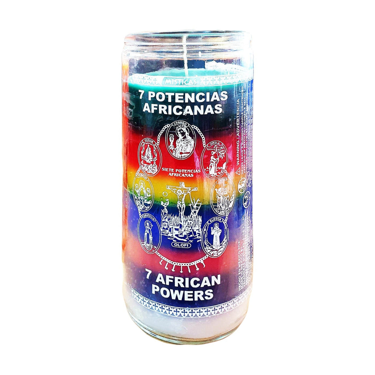 7 African Powers 14 Day Candle