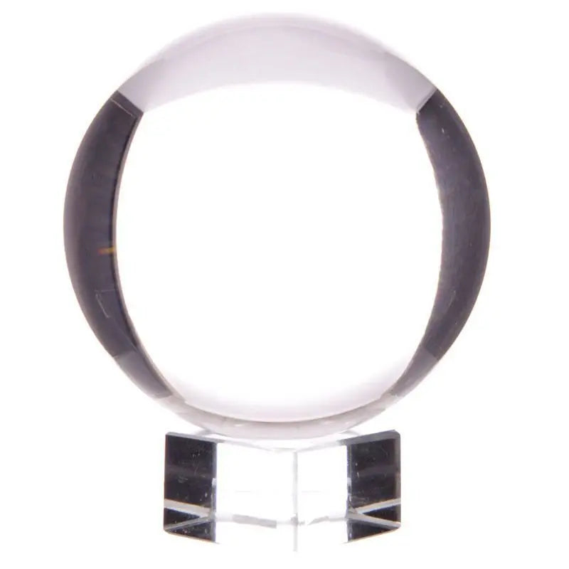 7.5cm Crystal Ball with Base Powerfulhand.com