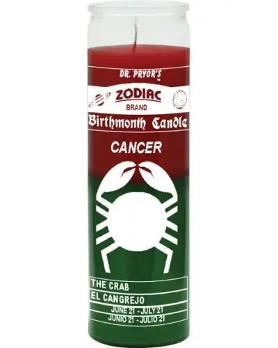 Cancer Birth Sign Candle Powerfulhand.com