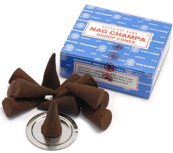 Nag Champa Dhoop Incense Cones