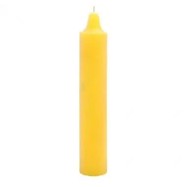 Yellow Jumbo Candle Powerfulhand.com