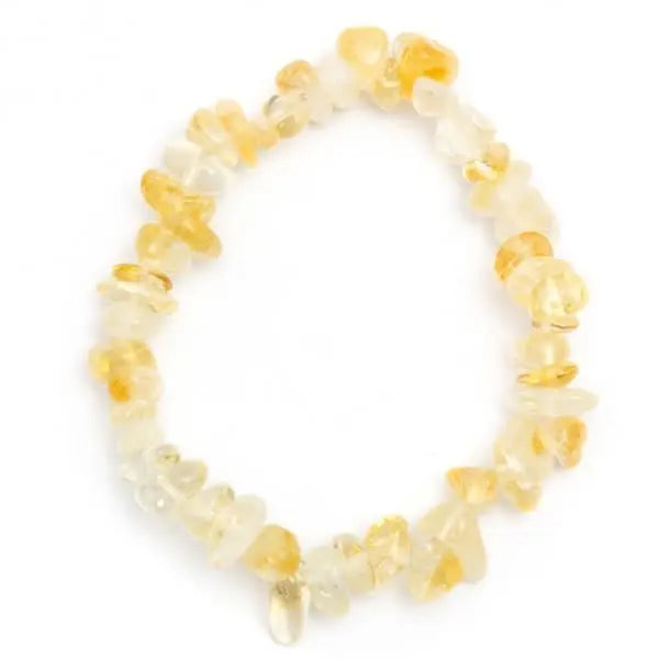 Citrine Chip Bracelet Powerfulhand.com