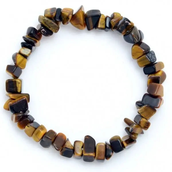 Tigers Eye Chip Bracelet Powerfulhand.com