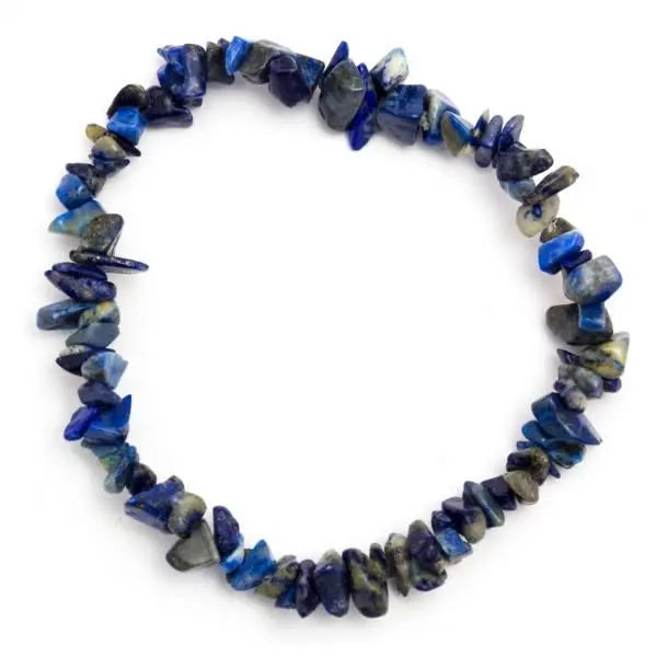Lapis Lazuli Chip Bracelet Powerfulhand.com