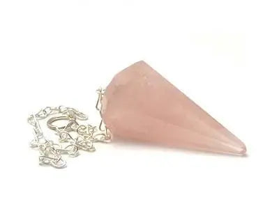 Rose Quartz Pendulum Powerfulhand.com