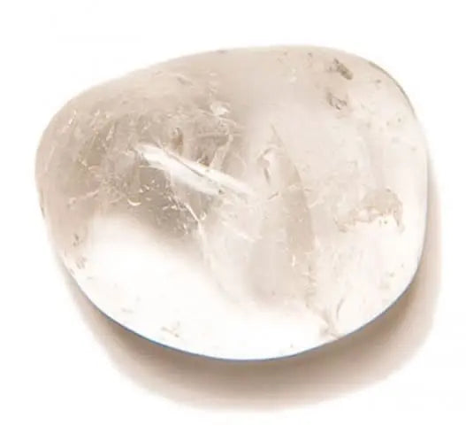 Clear Quartz Tumbled Stone Powerfulhand.com