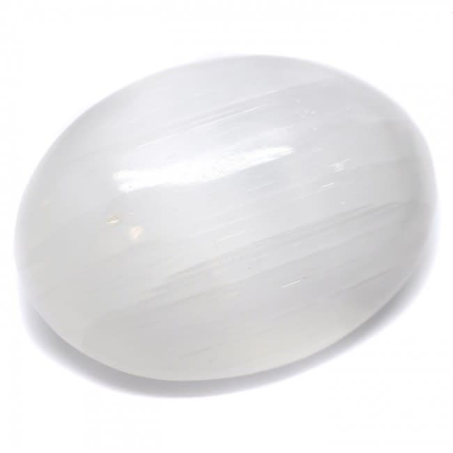 Pierre roulée sélénite