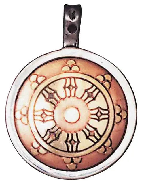 Dharma Wheel Magical Talisman (MT11) Powerfulhand.com