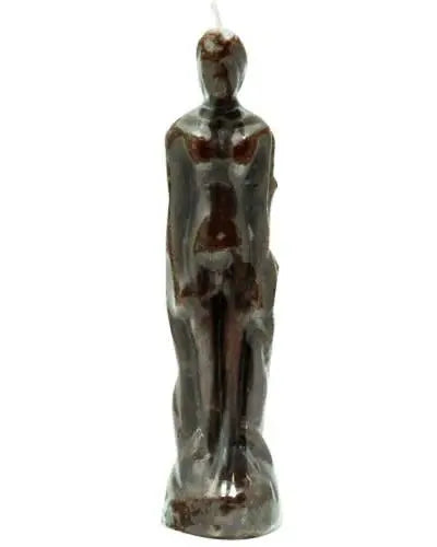 Brown Male Image Candle Powerfulhand.com