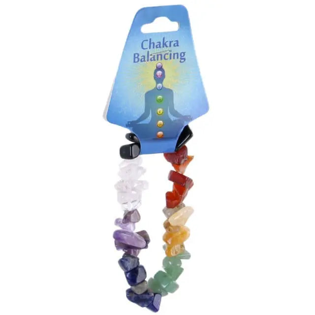 Crystal Chakra Balancing Bracelet Powerfulhand.com
