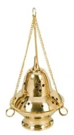 Temple Hanging Incense Burner XL Size Powerfulhand.com