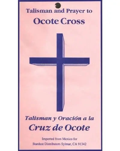 Ocote Cross Talisman Powerfulhand.com