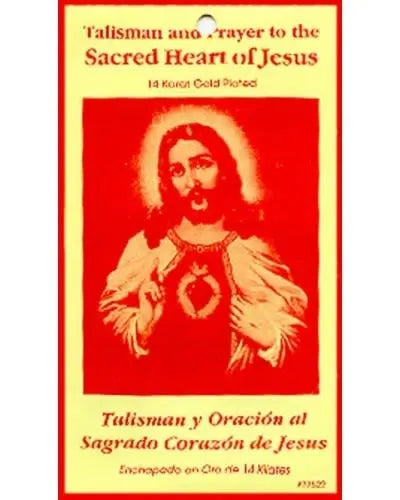 Sacred Heart Of Jesus Talisman Powerfulhand.com