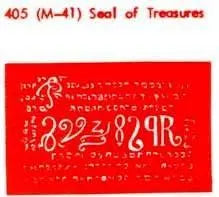 M-41 Seal Of Treasures Powerfulhand.com