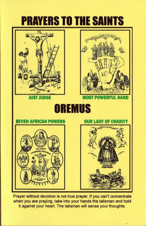 Prayers To The Saints Book Powerful Hand