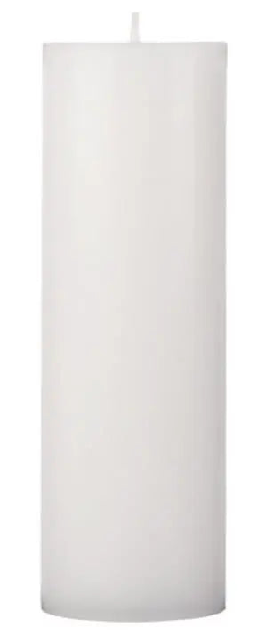 White Pillar Candle (2x6") Powerfulhand.com