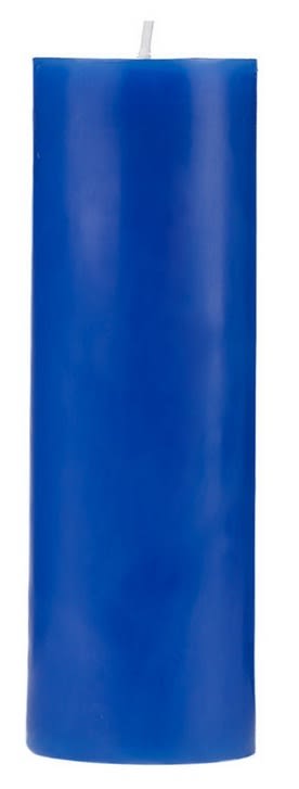 Vela Pilar Azul (2x6")