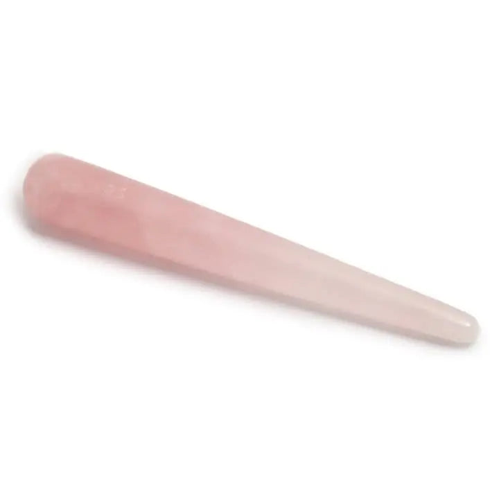 Rose Quartz Crystal Wand Powerfulhand.com